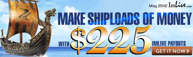 Get $238 ImLive payouts!