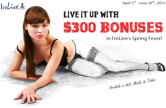 LIVE IT UP WITH $300 BONUSES